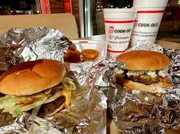 Cookout Hamburgers Menu