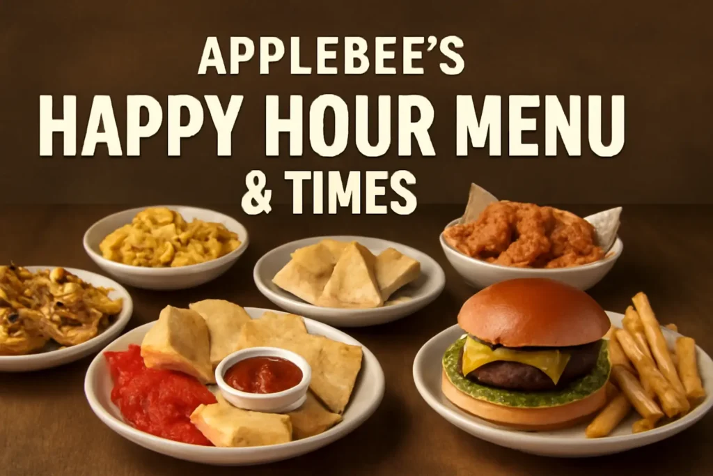 Applebee’s Happy Hour: Times, Menu, Prices & Best Deals (2025 Guide)